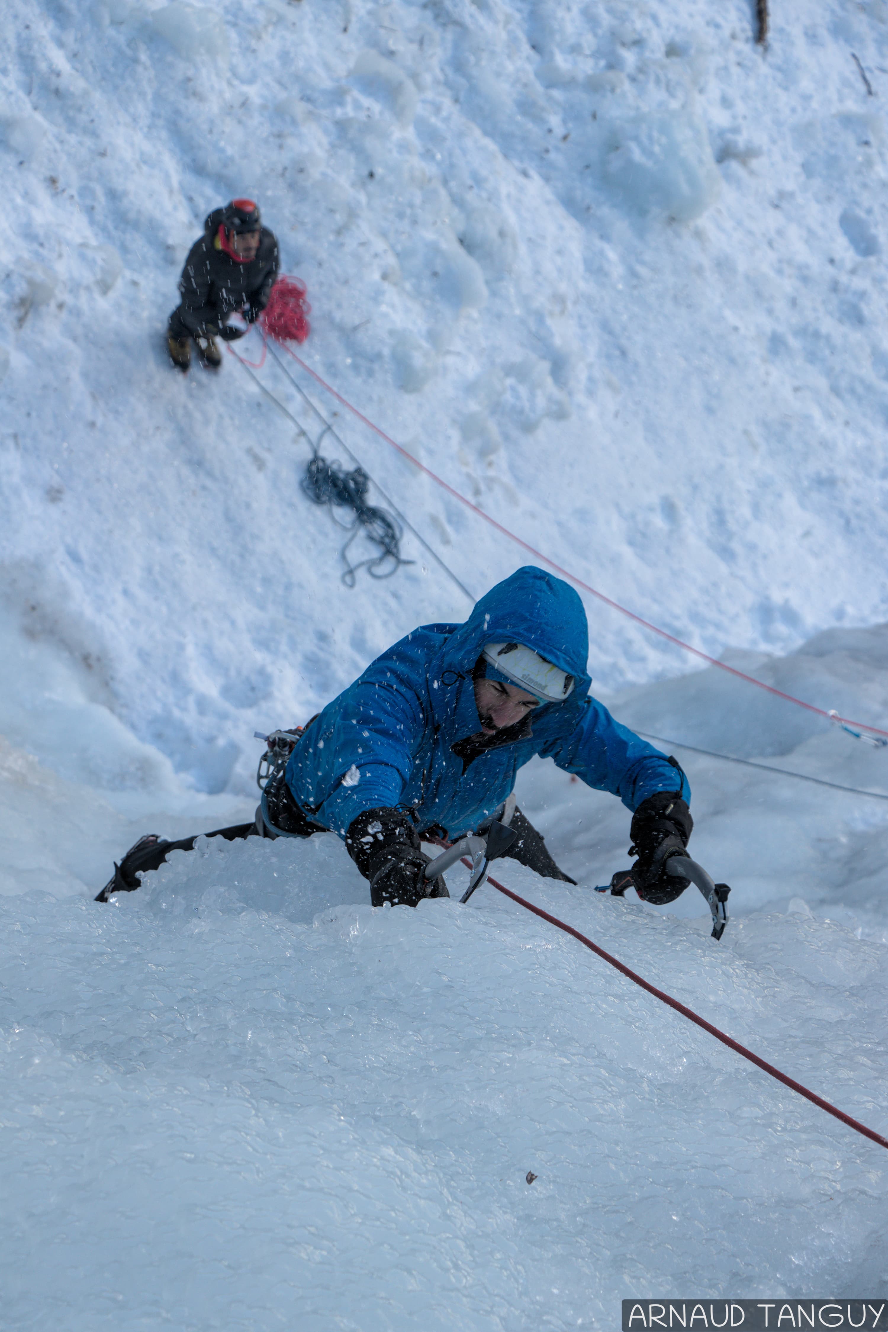 Loïc en pleine action