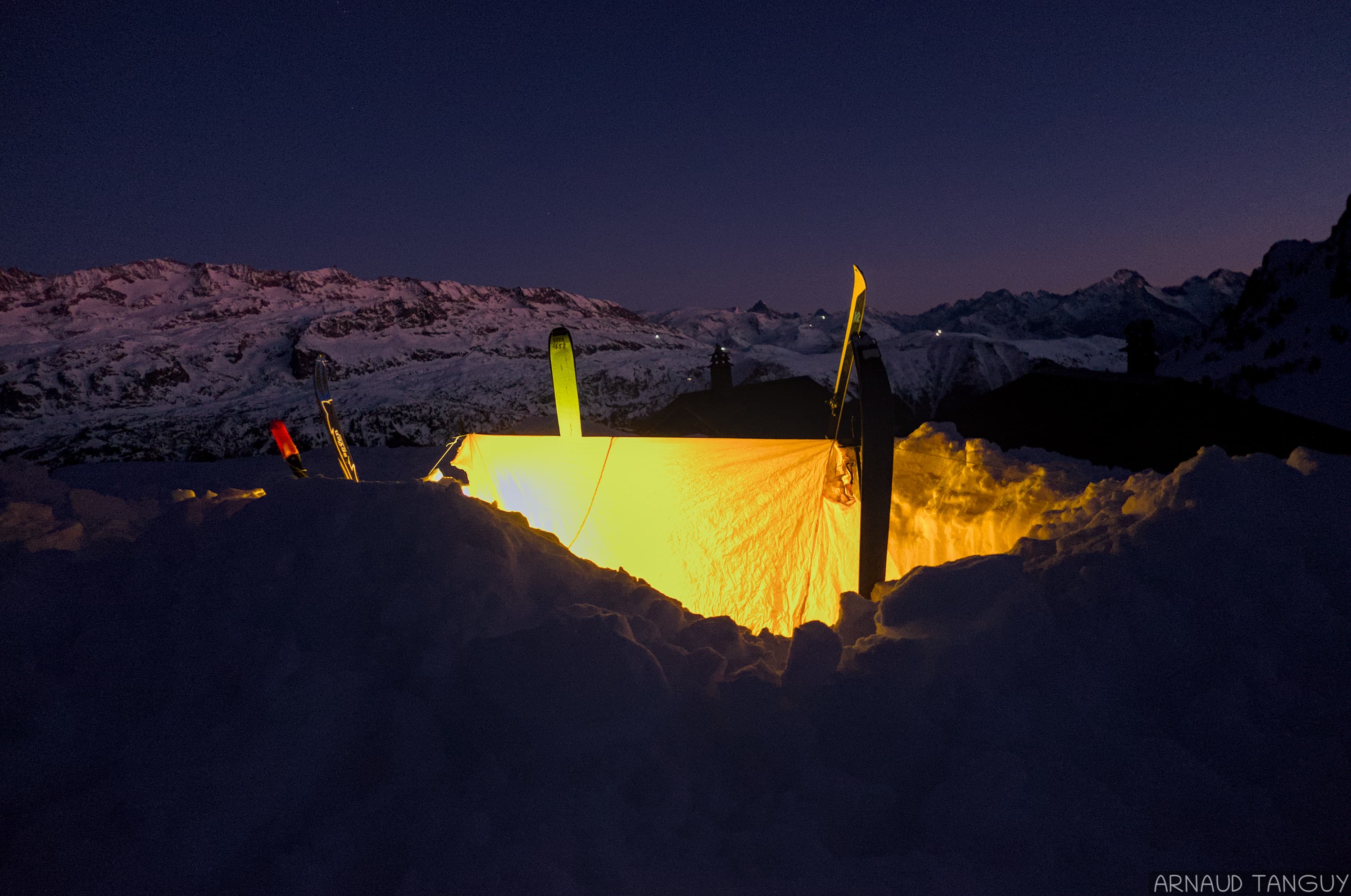 Rien ne vaut un bon bivouac par beau temps!