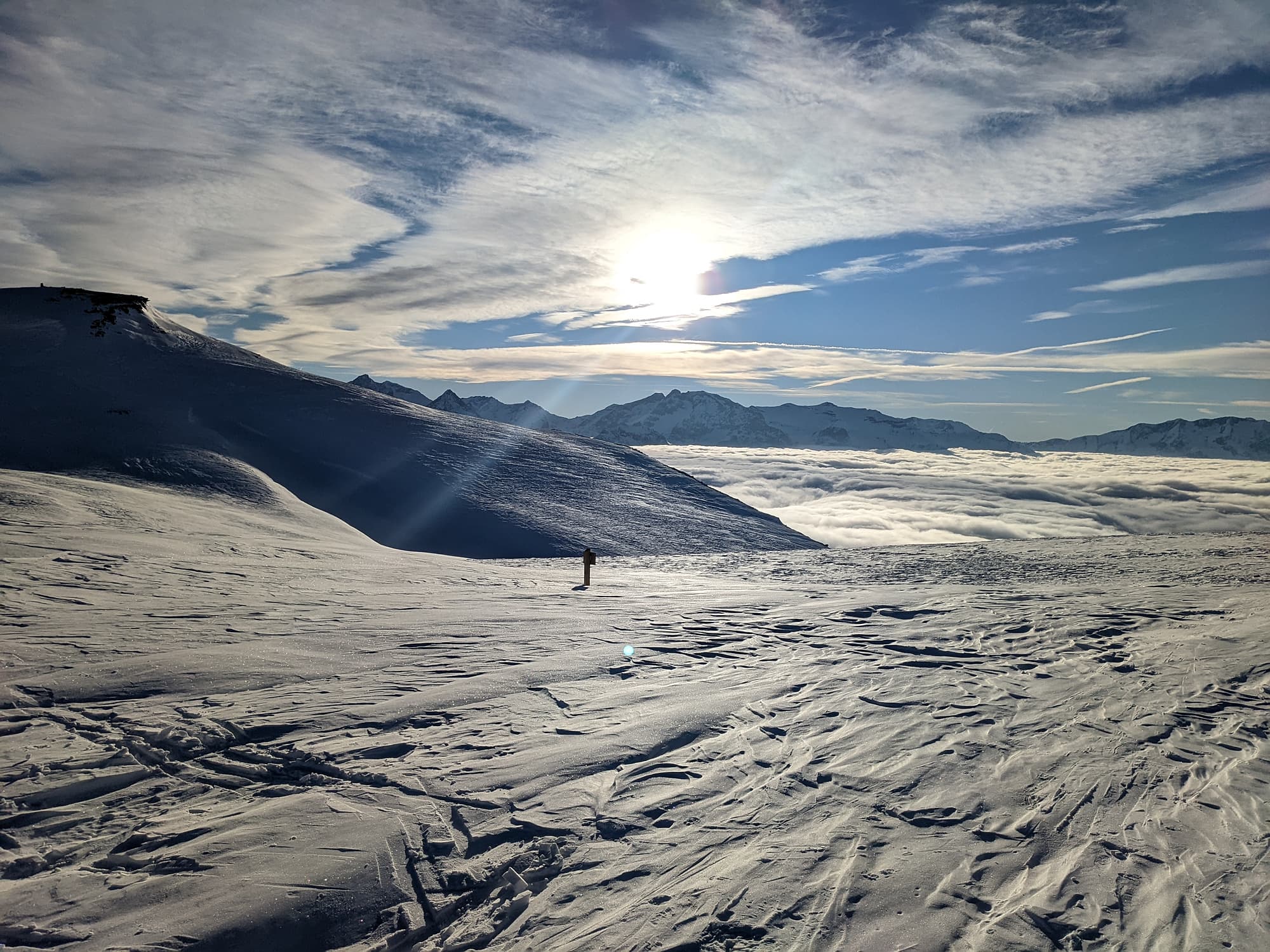 Direction le col Saint Georges (2250 m) depuis Besse (1450 m)