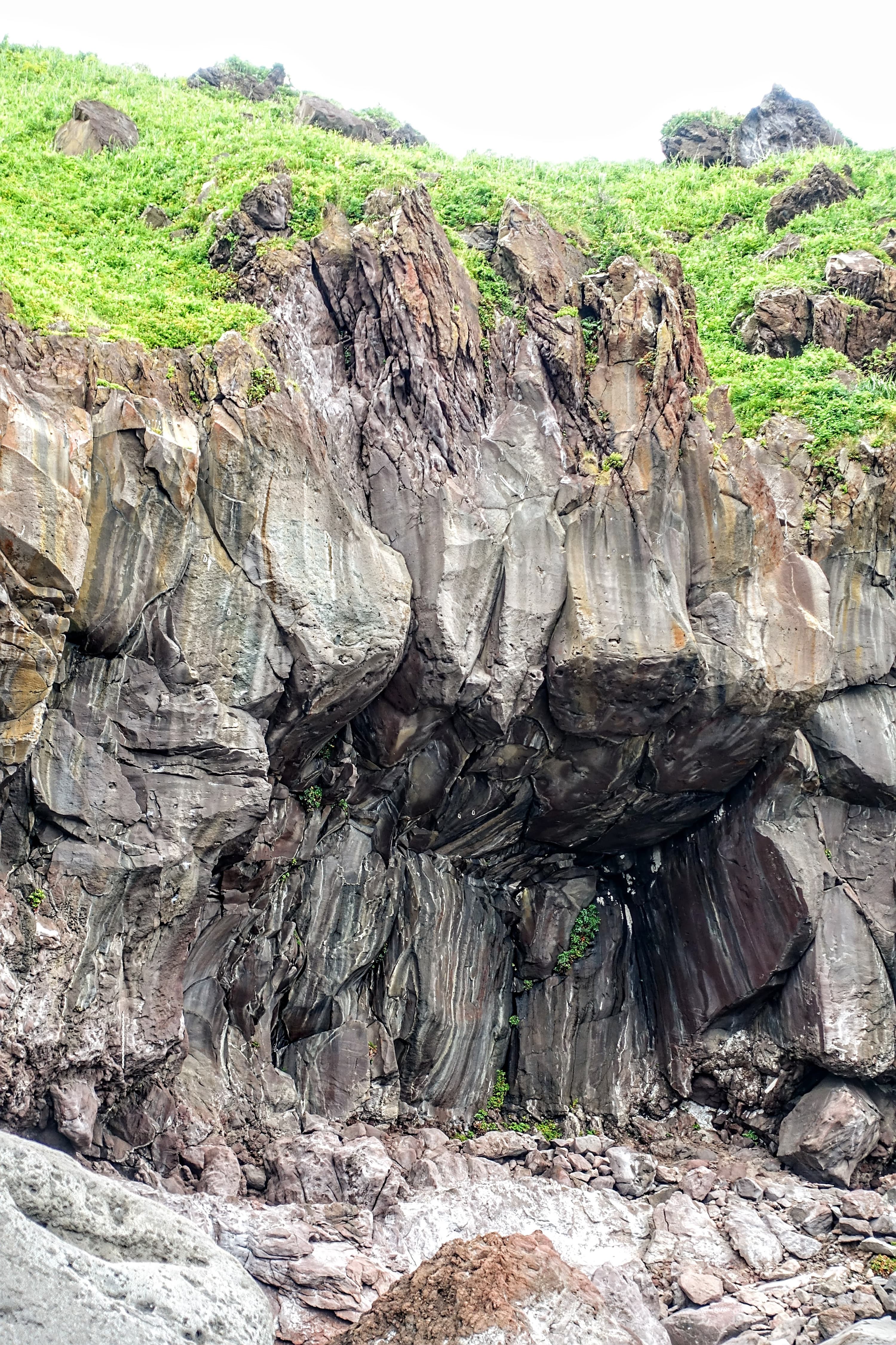 Overview of the cliff