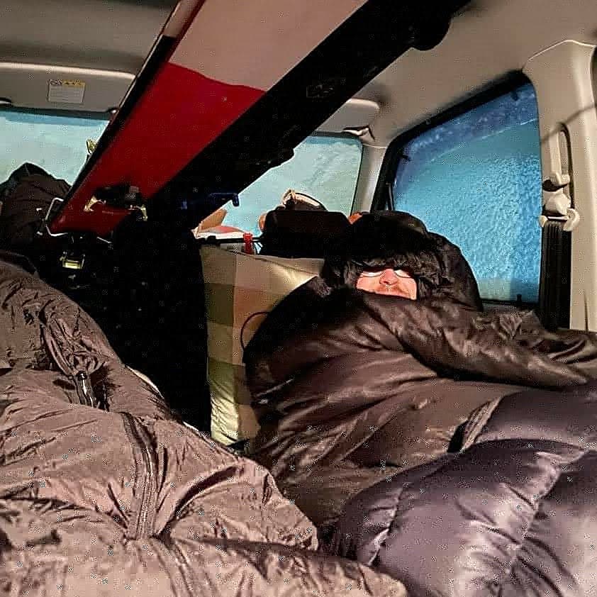 A good sleeping bag is a must!