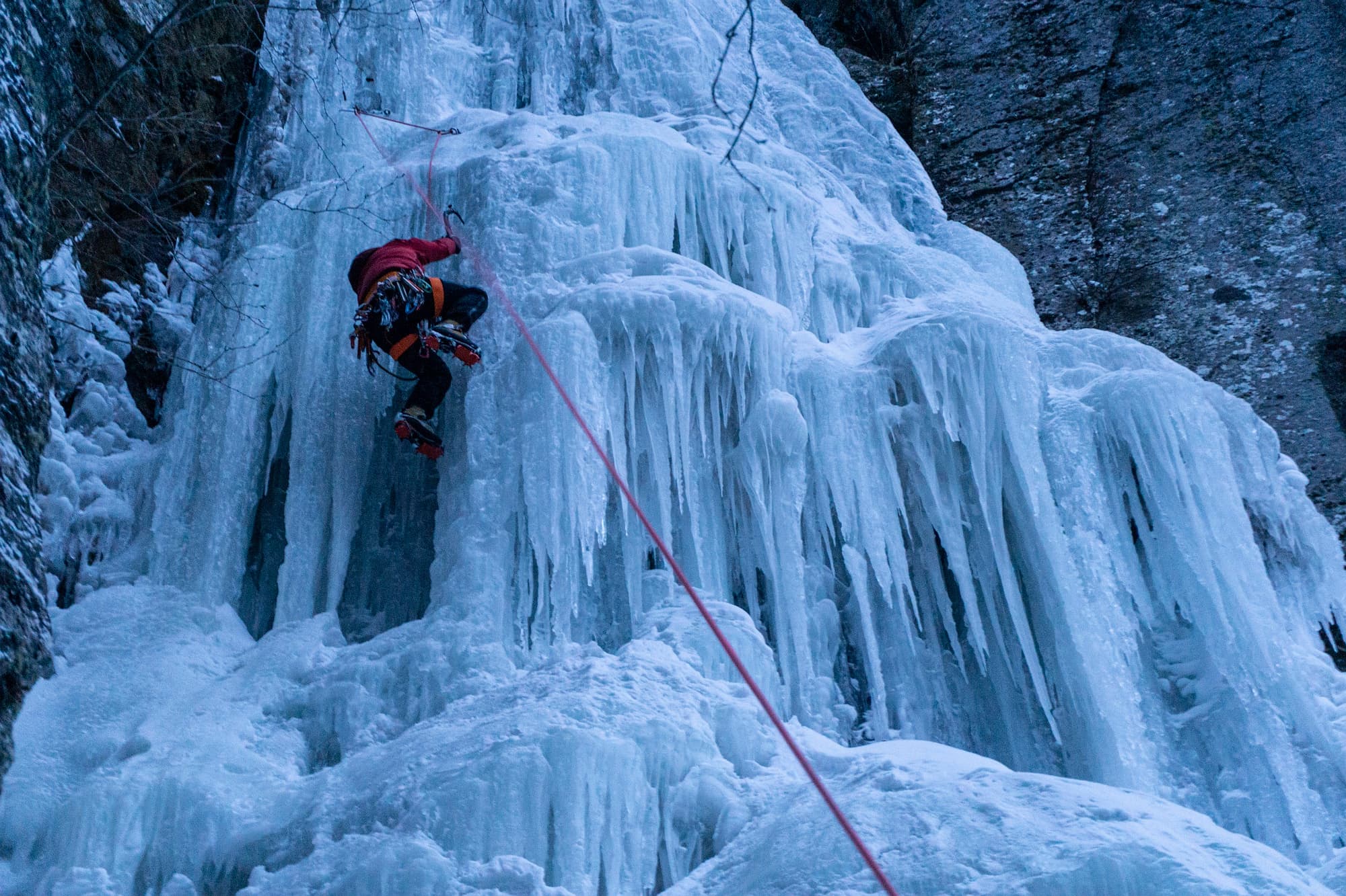 ... cause you get to climb ice!