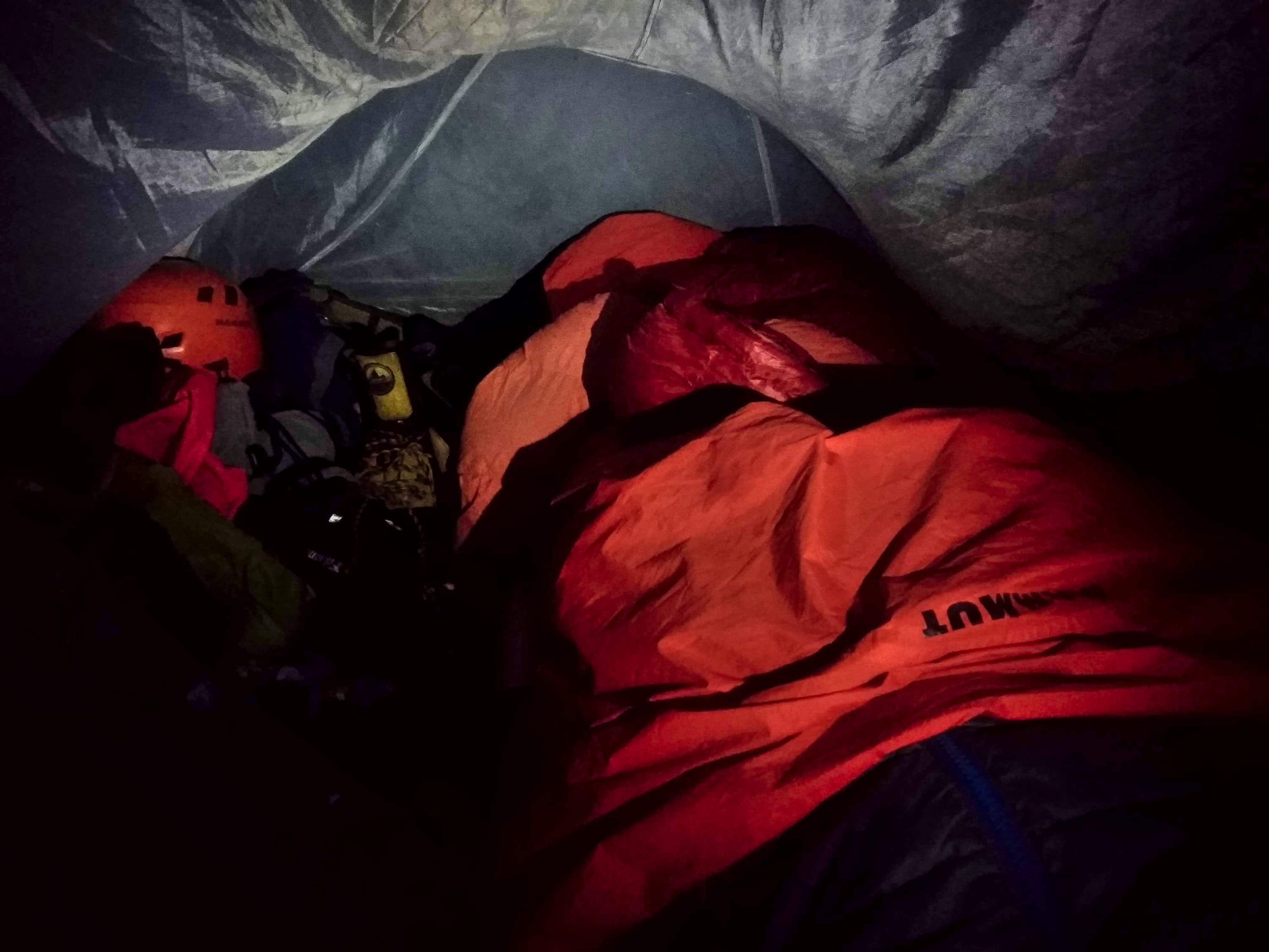 Cold tent bivy