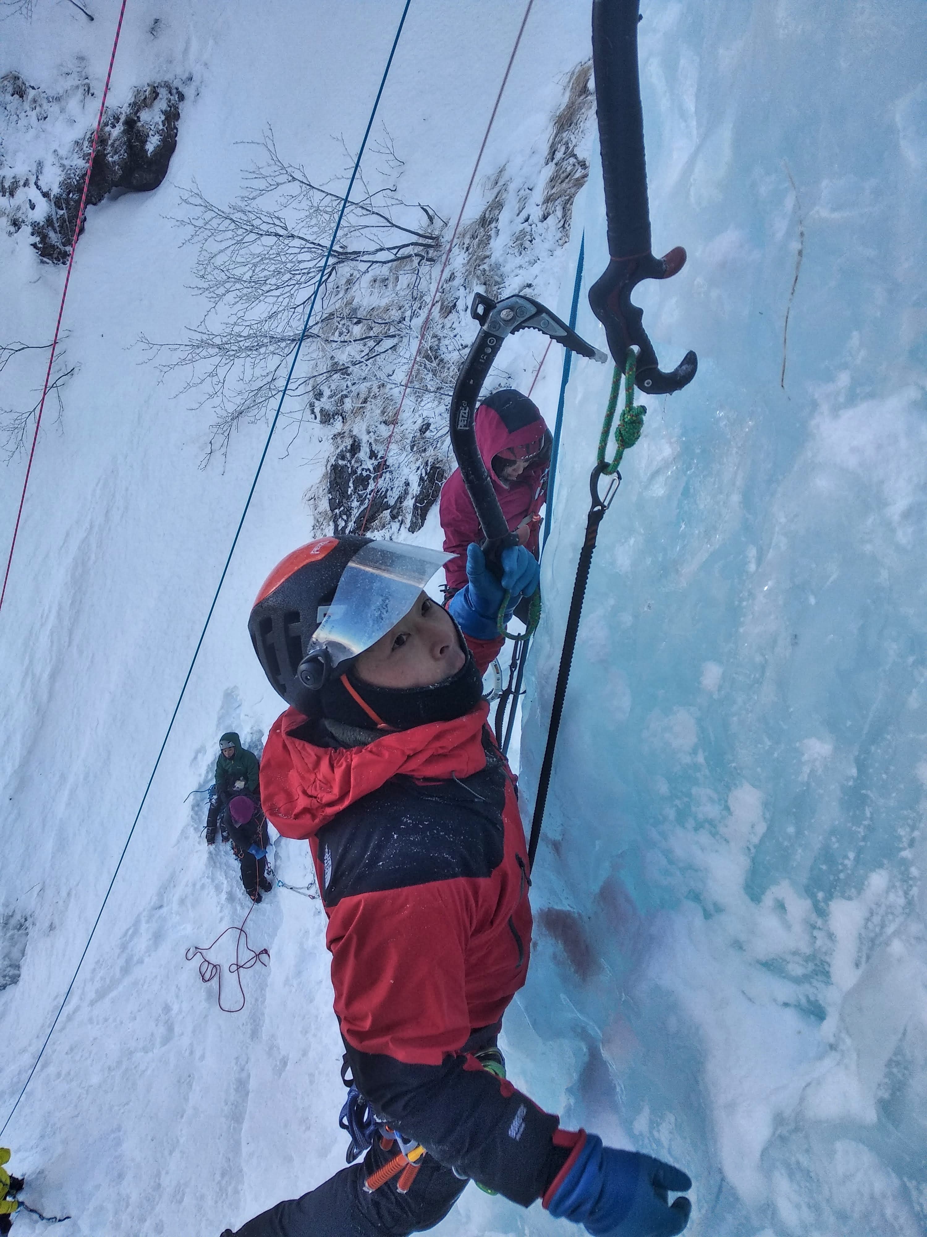 Japanse climber in 大同心